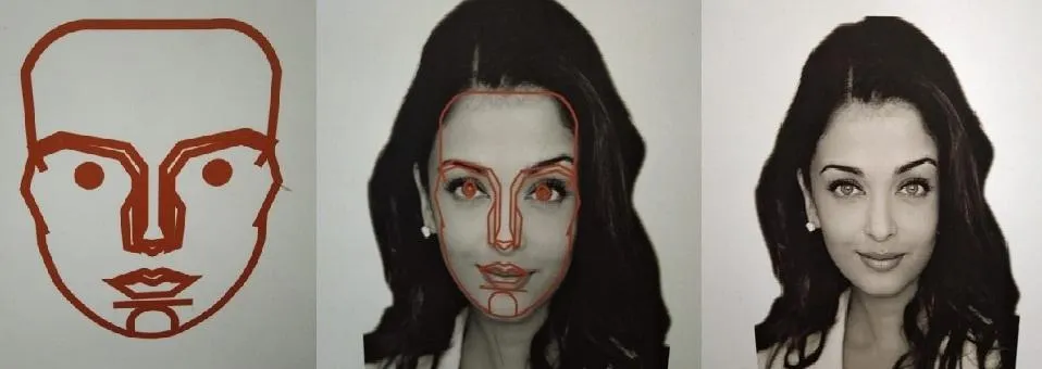 There is mathematical beauty in the beauty of a woman!
